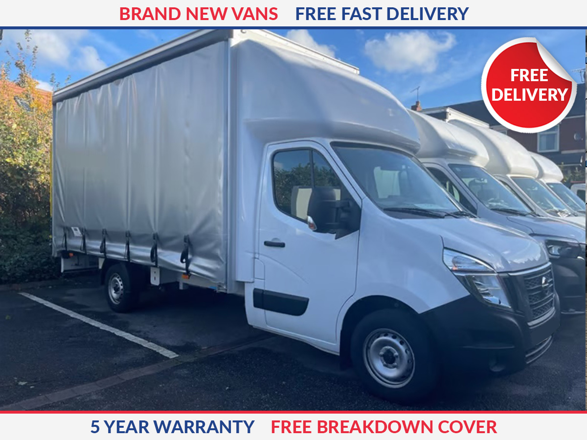 Nissan Interstar 2.0 dci 130ps Curtain Side